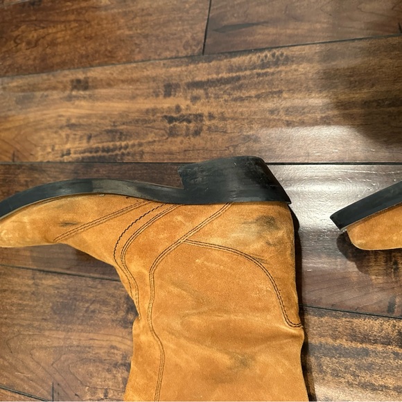 Ganni Suede Western boot - Picture 4 of 9